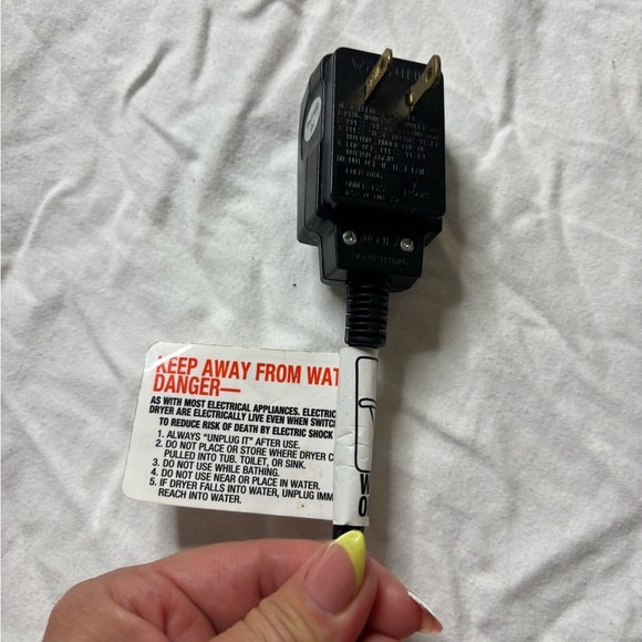 Conair 1875 Red Hair Dryer - Picture 8 of 8